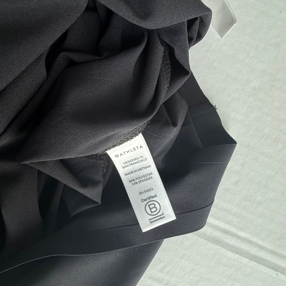 Athleta Sarasota Black Wide Leg Sleeveless Jumpsuit - Picture 7 of 12